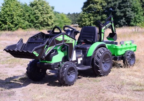 MEGA TRAKTOR Z ŁADOWARKĄ,KOPARKĄ, PRZYCZEPĄ 24 V SUPER-MOC OLBRZYMI MEGA TRAKTOR Z ŁADOWARKĄ,KOPARKĄ, PRZYCZEPĄ 24 V SUPER-MOC OLBRZYMI