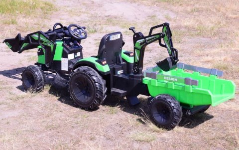 MEGA TRAKTOR Z ŁADOWARKĄ,KOPARKĄ, PRZYCZEPĄ 24 V SUPER-MOC OLBRZYMI MEGA TRAKTOR Z ŁADOWARKĄ,KOPARKĄ, PRZYCZEPĄ 24 V SUPER-MOC OLBRZYMI