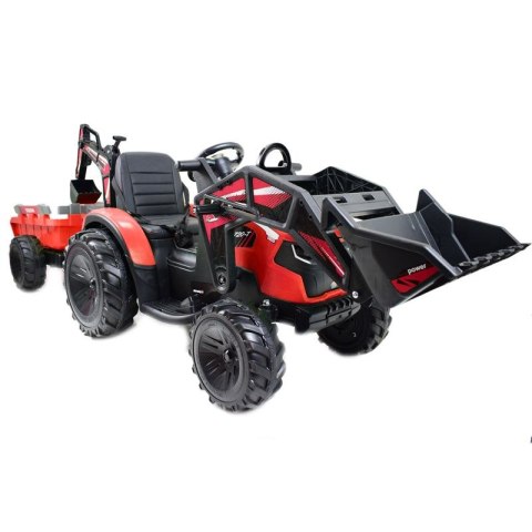 MEGA TRAKTOR Z ŁADOWARKĄ,KOPARKĄ, PRZYCZEPĄ SUPER-MOC OLBRZYMI/2068-12V MEGA TRAKTOR Z ŁADOWARKĄ,KOPARKĄ, PRZYCZEPĄ SUPER-MOC OLBRZYMI/2068-12V