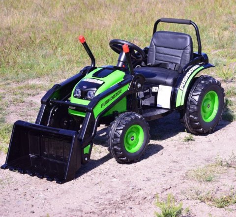 MEGA TRAKTOR Z ŁYŻKĄ - ŁADOWARKĄ. MIĘKKIE SIEDZENIE, PILOT, RADIO FM/HL389 MEGA TRAKTOR Z ŁYŻKĄ - ŁADOWARKĄ. MIĘKKIE SIEDZENIE, PILOT, RADIO FM/HL389
