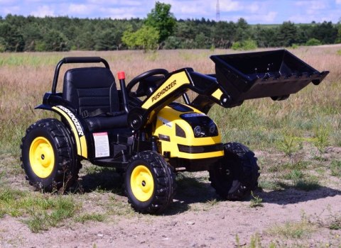 MEGA TRAKTOR Z ŁYŻKĄ - ŁADOWARKĄ. MIĘKKIE SIEDZENIE, PILOT, RADIO FM/HL389 MEGA TRAKTOR Z ŁYŻKĄ - ŁADOWARKĄ. MIĘKKIE SIEDZENIE, PILOT, RADIO FM/HL389
