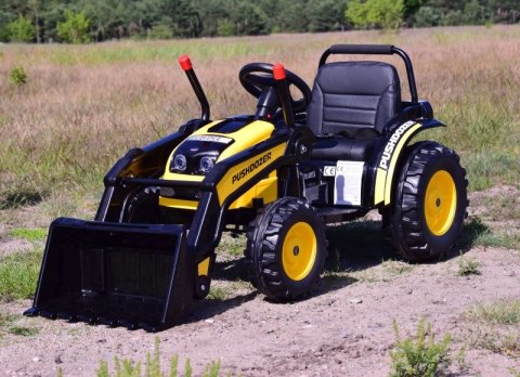MEGA TRAKTOR Z ŁYŻKĄ - ŁADOWARKĄ. MIĘKKIE SIEDZENIE, PILOT, RADIO FM/HL389 MEGA TRAKTOR Z ŁYŻKĄ - ŁADOWARKĄ. MIĘKKIE SIEDZENIE, PILOT, RADIO FM/HL389