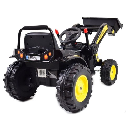 MEGA TRAKTOR Z ŁYŻKĄ - ŁADOWARKĄ. MIĘKKIE SIEDZENIE, PILOT, RADIO FM/HL389 MEGA TRAKTOR Z ŁYŻKĄ - ŁADOWARKĄ. MIĘKKIE SIEDZENIE, PILOT, RADIO FM/HL389
