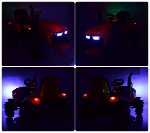 MEGA TRAKTOR Z PRZYCZEPĄ, KOŁA POMPOWANE, MIĘKKIE SIEDZENIE, PILOT,NOWOCZESNY PANEL, FUNKCJA BUJANIA/TT990D MEGA TRAKTOR Z PRZYCZEPĄ, KOŁA POMPOWANE, MIĘKKIE SIEDZENIE, PILOT,NOWOCZESNY PANEL, FUNKCJA BUJANIA/TT990D