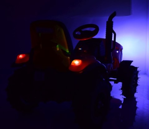 MEGA TRAKTOR Z PRZYCZEPĄ, KOŁA POMPOWANE, MIĘKKIE SIEDZENIE, PILOT,NOWOCZESNY PANEL, FUNKCJA BUJANIA/TT990D MEGA TRAKTOR Z PRZYCZEPĄ, KOŁA POMPOWANE, MIĘKKIE SIEDZENIE, PILOT,NOWOCZESNY PANEL, FUNKCJA BUJANIA/TT990D