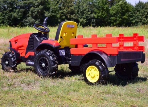 MEGA TRAKTOR Z PRZYCZEPĄ, KOŁA POMPOWANE, MIĘKKIE SIEDZENIE, PILOT,NOWOCZESNY PANEL, FUNKCJA BUJANIA/TT990D MEGA TRAKTOR Z PRZYCZEPĄ, KOŁA POMPOWANE, MIĘKKIE SIEDZENIE, PILOT,NOWOCZESNY PANEL, FUNKCJA BUJANIA/TT990D