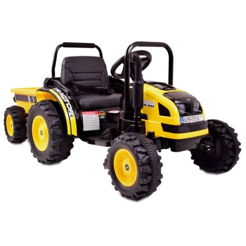 MEGA TRAKTOR Z PRZYCZEPĄ. MIĘKKIE SIEDZENIE, KOŁA EVA,PILOT, RADIO FM/HL388 MEGA TRAKTOR Z PRZYCZEPĄ. MIĘKKIE SIEDZENIE, KOŁA EVA,PILOT, RADIO FM/HL388