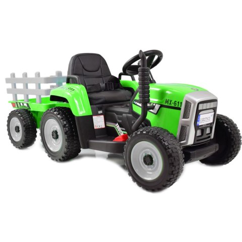 SUPER TRAKTOR BLOW - NA AKUMULATOR Z PRZYCZEPĄ, MIĘKKIE KOŁA, MIEKKIE SIEDZENIE, PILOT/XMX611 SUPER TRAKTOR BLOW - NA AKUMULATOR Z PRZYCZEPĄ, MIĘKKIE KOŁA, MIEKKIE SIEDZENIE, PILOT/XMX611