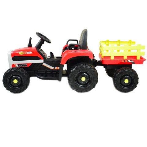 SUPER TRAKTOR FAST NA AKUMULATOR Z PRZYCZEPĄ, MIĘKKIE KOŁA, MIĘKKIE SIEDZENIE, PILOT/JC005 SUPER TRAKTOR FAST NA AKUMULATOR Z PRZYCZEPĄ, MIĘKKIE KOŁA, MIĘKKIE SIEDZENIE, PILOT/JC005