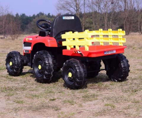 SUPER TRAKTOR FAST NA AKUMULATOR Z PRZYCZEPĄ, MIĘKKIE KOŁA, MIĘKKIE SIEDZENIE, PILOT/JC005 SUPER TRAKTOR FAST NA AKUMULATOR Z PRZYCZEPĄ, MIĘKKIE KOŁA, MIĘKKIE SIEDZENIE, PILOT/JC005
