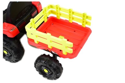 SUPER TRAKTOR FAST NA AKUMULATOR Z PRZYCZEPĄ, MIĘKKIE KOŁA, MIĘKKIE SIEDZENIE, PILOT/JC005 SUPER TRAKTOR FAST NA AKUMULATOR Z PRZYCZEPĄ, MIĘKKIE KOŁA, MIĘKKIE SIEDZENIE, PILOT/JC005