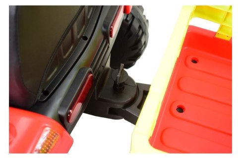 SUPER TRAKTOR FAST NA AKUMULATOR Z PRZYCZEPĄ, MIĘKKIE KOŁA, MIĘKKIE SIEDZENIE, PILOT/JC005 SUPER TRAKTOR FAST NA AKUMULATOR Z PRZYCZEPĄ, MIĘKKIE KOŁA, MIĘKKIE SIEDZENIE, PILOT/JC005