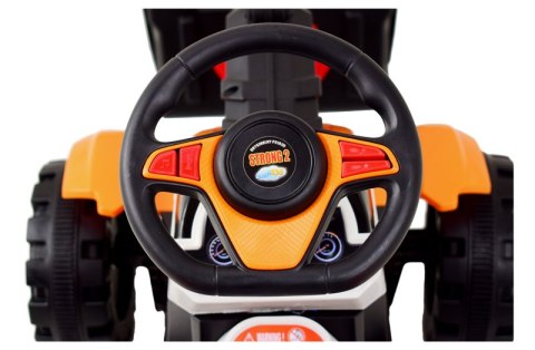 TRAKTOR NA AKUMULATOR Z RUCHOMYM RAMIENIEM - SPYCHACZEM, MIĘKKIE SIEDZENIE/HSD6106B TRAKTOR NA AKUMULATOR Z RUCHOMYM RAMIENIEM - SPYCHACZEM, MIĘKKIE SIEDZENIE/HSD6106B