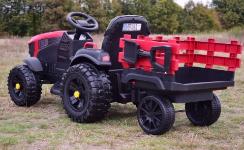 WIELKI TRAKTOR NA AKUMULATOR Z PRZYCZEPĄ, MIĘKKIE KOŁA, MIĘKKIE SIEDZENIE/BDM0925 WIELKI TRAKTOR NA AKUMULATOR Z PRZYCZEPĄ, MIĘKKIE KOŁA, MIĘKKIE SIEDZENIE/BDM0925