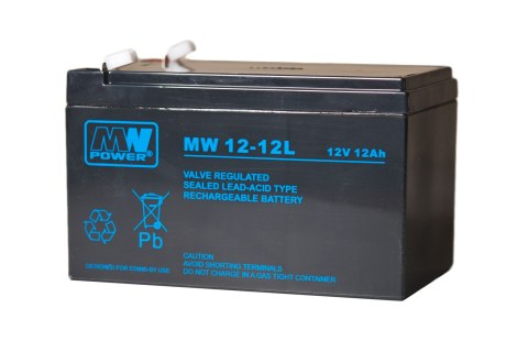 AKUMULATOR AGM -MW-12AH-12V, ŻYWOTNOŚĆ 6-9 LAT AKUMULATOR AGM -MW-12AH-12V, ŻYWOTNOŚĆ 6-9 LAT