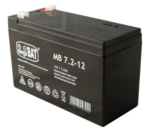 Akumulator żelowy 12V 7.2 Ah/AGM-12V-7AH-MB-7.2-12V Akumulator żelowy 12V 7.2 Ah/AGM-12V-7AH-MB-7.2-12V