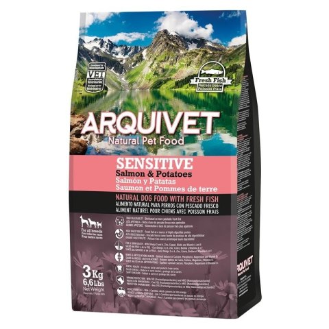 Arquivet Sensitive łosoś z ziemniakami 3 kg Arquivet Sensitive łosoś z ziemniakami 3 kg