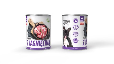 TUF TUF Mokra karma dla psa z jagnięciną 400g TUF TUF Mokra karma dla psa z jagnięciną 400g