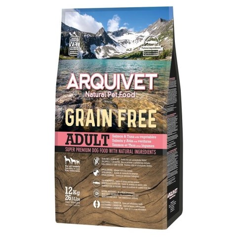 Arquivet GRAIN FREE z łososiem 12 kg Arquivet GRAIN FREE z łososiem 12 kg