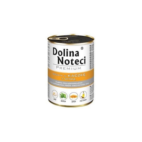 Dolina Noteci Premium bogata w kaczkę z dynią 400g Dolina Noteci Premium bogata w kaczkę z dynią 400g