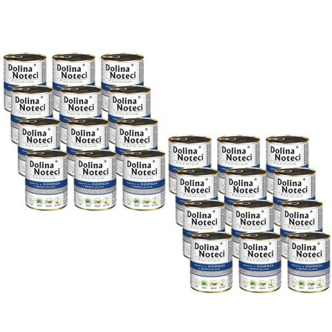 Dolina Noteci bogata w dorsza z brokułami 24 x 400g Dolina Noteci bogata w dorsza z brokułami 24 x 400g