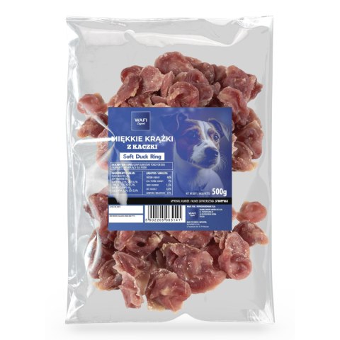 WAFI MIĘKKIE KRĄŻKI Z KACZKI 500g WAFI MIĘKKIE KRĄŻKI Z KACZKI 500g