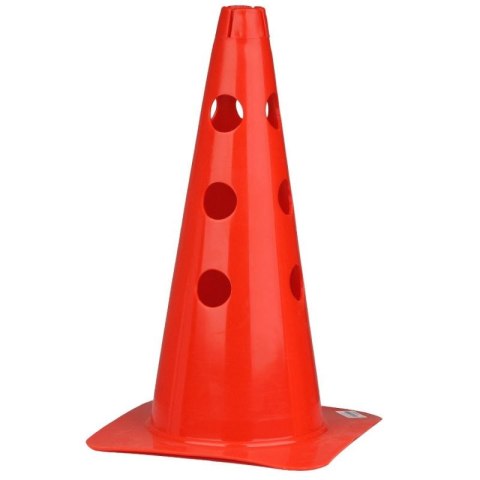 Pachołek z otworami 37,5 cm czerwony Pachołek z otworami 37,5 cm czerwony