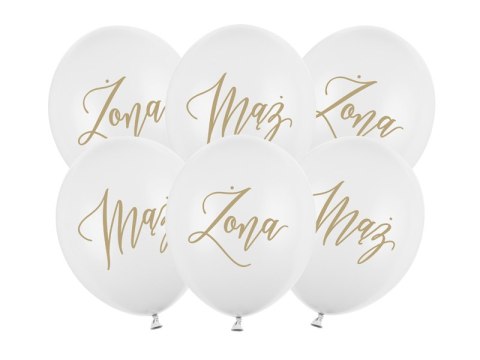 Balon 6szt. MĄŻ/ŻONA | SB14P-273-008-6 Balon 6szt. MĄŻ/ŻONA | SB14P-273-008-6