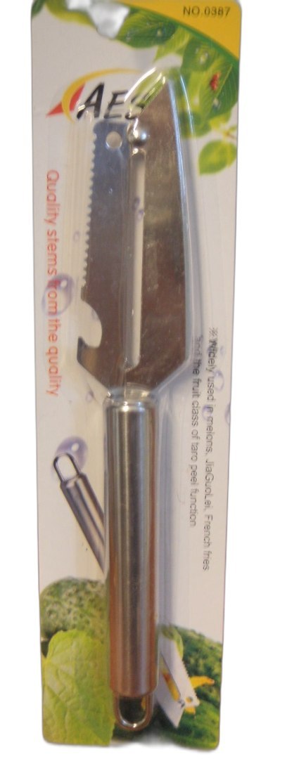 Obieraczka do warzyw dwustronna metalowa 23cm Obieraczka do warzyw dwustronna metalowa 23cm