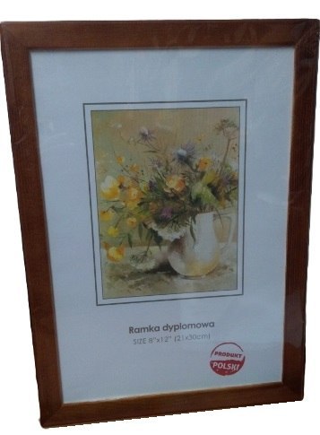 Ramka na zdjęcia dyplomowa 21x30 brąz Ramka na zdjęcia dyplomowa 21x30 brąz