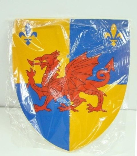Tarcza drewniana mix 25,5x30cm RYCERSKA Tarcza drewniana mix 25,5x30cm RYCERSKA