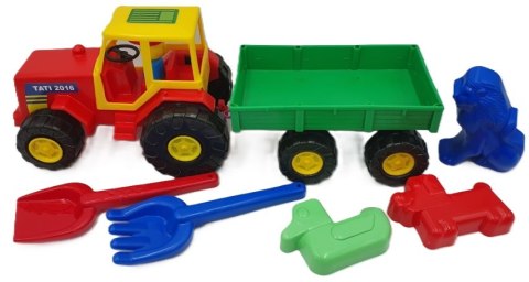 Traktor z zest. letnim 7el. siatka Traktor z zest. letnim 7el. siatka