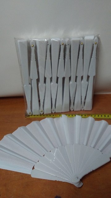 Wachlarz 12szt BIAŁY 10=1214 Wachlarz 12szt BIAŁY 10=1214