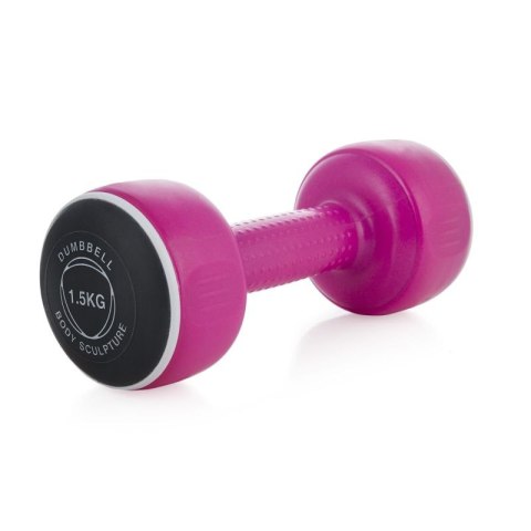 Hantle Body Sculpture SMART 2x1,5 kg BW 108 różowe Hantle Body Sculpture SMART 2x1,5 kg BW 108 różowe