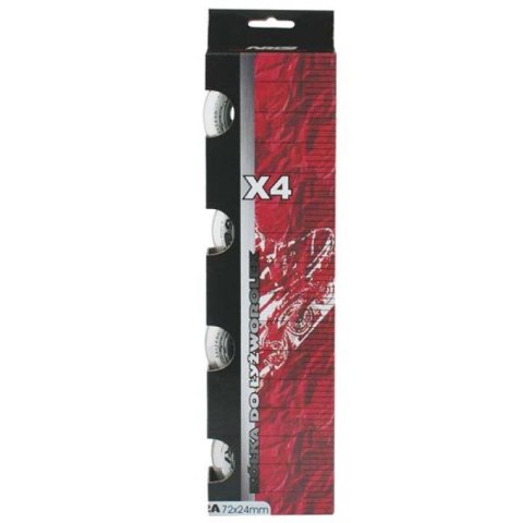 Kółka Nils Extreme PU 72x24 82A (4 szt.) Kółka Nils Extreme PU 72x24 82A (4 szt.)