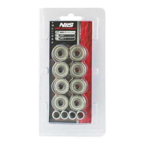 Łożyska ABEC-7 CARBON (8 szt.) NILS EXTREME 16-31-004 Łożyska ABEC-7 CARBON (8 szt.) NILS EXTREME 16-31-004