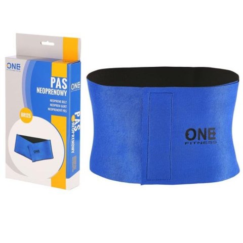 Pas neoprenowy One Fitness BR125 Pas neoprenowy One Fitness BR125