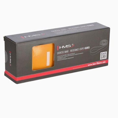 Guma do ćwiczeń HMS ORANGE GU05 101x4,5x2080 mm Guma do ćwiczeń HMS ORANGE GU05 101x4,5x2080 mm