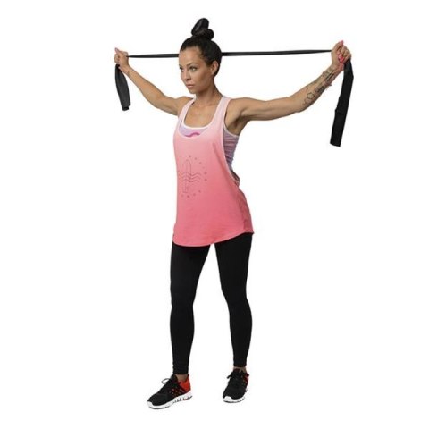 TAŚMA PILATES HMS TP01 BLACK 1.2 x 150 x 1800 MM 17-34-020 TAŚMA PILATES HMS TP01 BLACK 1.2 x 150 x 1800 MM 17-34-020