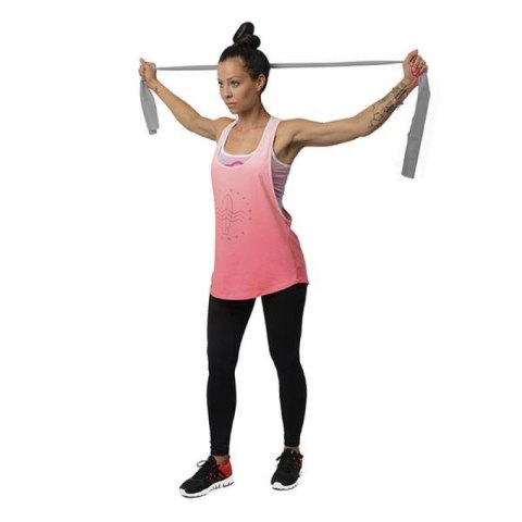 Taśma pilates HMS TP01 D. GRAY 0.75 x 150 x 1500 MM 17-34-021 Taśma pilates HMS TP01 D. GRAY 0.75 x 150 x 1500 MM 17-34-021