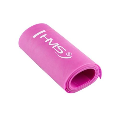 Taśma pilates HMS TP01 PINK 0.7 x 120 x 1200 MM 17-34-022 Taśma pilates HMS TP01 PINK 0.7 x 120 x 1200 MM 17-34-022