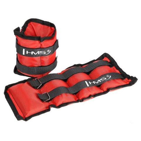 Obciążniki HMS czerwone OB03 2 x 1.5 kg Obciążniki HMS czerwone OB03 2 x 1.5 kg