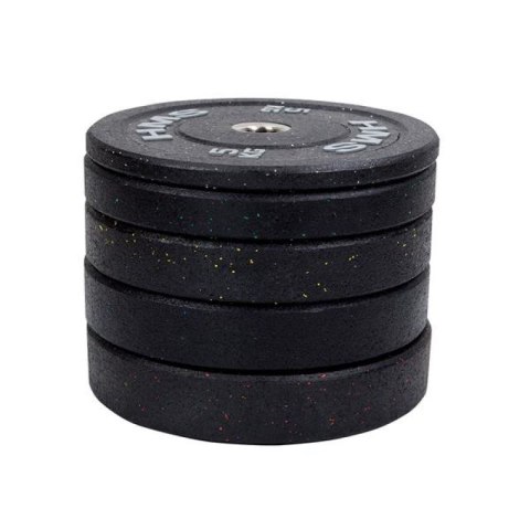Talerz olimpijski HMS BUMPER GREEN 10 kg HTBR10 Talerz olimpijski HMS BUMPER GREEN 10 kg HTBR10