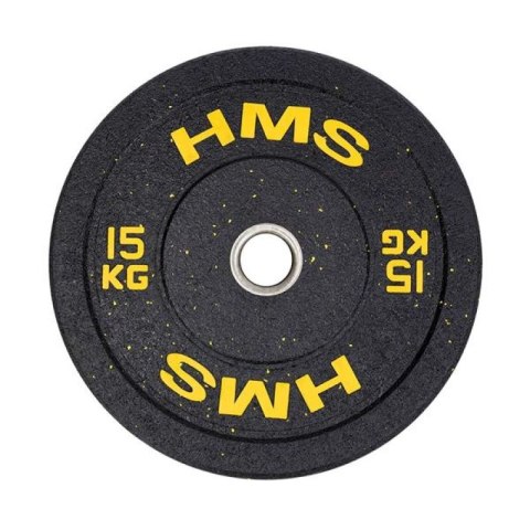Talerz olimpijski HMS YELLOW BUMPER 15 kg HTBR15 Talerz olimpijski HMS YELLOW BUMPER 15 kg HTBR15