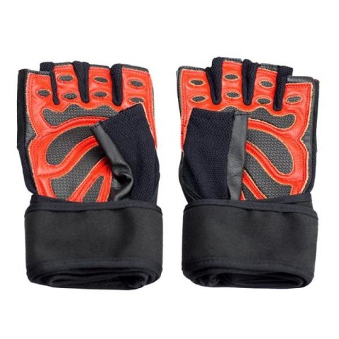 Rękawice na siłownię Black/Red HMS RST01 ROZM. XXL Rękawice na siłownię Black/Red HMS RST01 ROZM. XXL