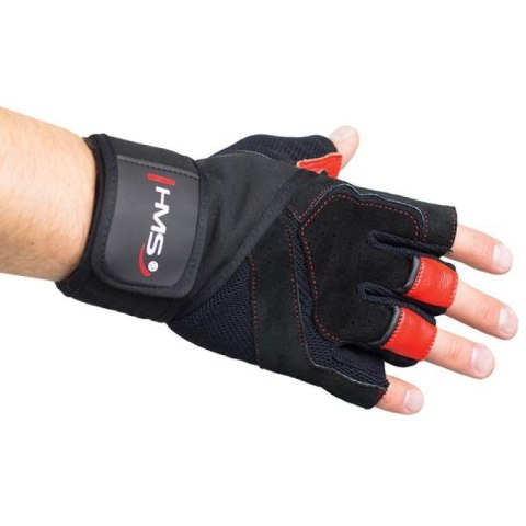 Rękawice na siłownię Black/Red HMS RST01 r.XL Rękawice na siłownię Black/Red HMS RST01 r.XL