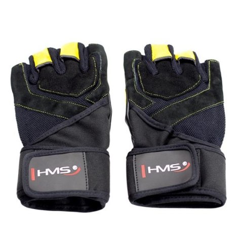 Rękawice na siłownię Black/Yellow HMS RST01 r.M Rękawice na siłownię Black/Yellow HMS RST01 r.M