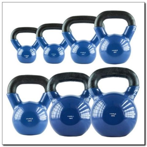 Kettlebell żeliwny Blue HMS KNV04 Kettlebell żeliwny Blue HMS KNV04