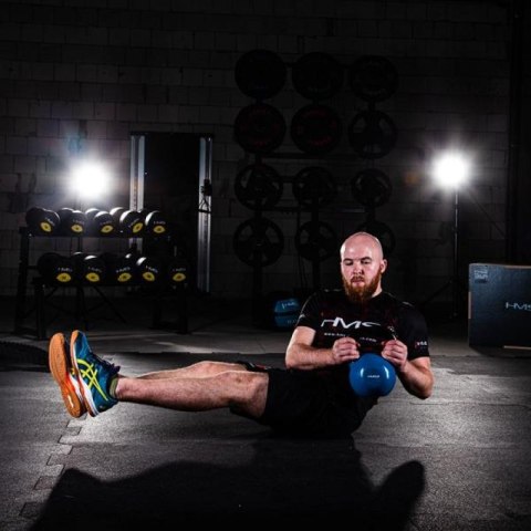 Kettlebell żeliwny Blue HMS KNV04 Kettlebell żeliwny Blue HMS KNV04
