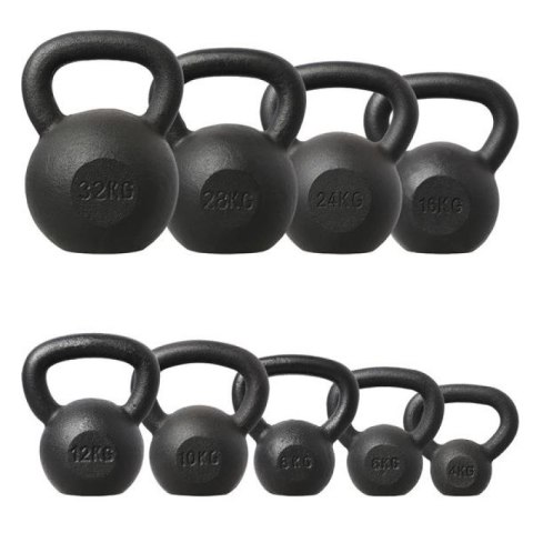 Kettlebell żeliwny HMS KZG04 4kg Kettlebell żeliwny HMS KZG04 4kg